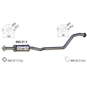 Acquista Marmitta centrale da ERNST 695213 a buon mercato per soli 106,45 €