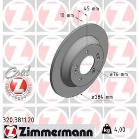 Bremsscheibe 320.3811.20 von ZIMMERMANN günstig für 46,49 € online kaufen