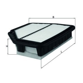 Luftfilter LX 3298 von KNECHT günstig für 36,72 € online kaufen