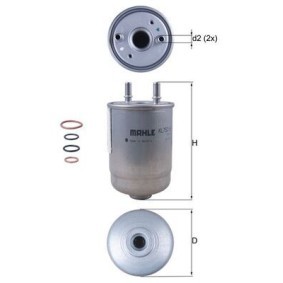 Kraftstofffilter KL 752/5D von KNECHT günstig für 18,46 € online kaufen