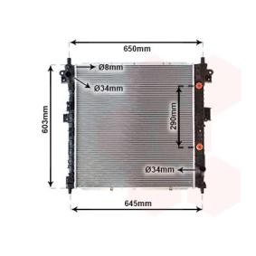 Acquista Radiatore motore da VAN WEZEL 81002105 a buon mercato per soli 235,77 €