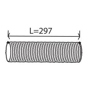 Flexrohr des Herstellers DINEX - Originalware Artikelnummer: 21128