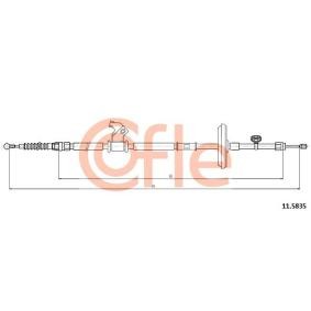 Handbremsseil für CHEVROLET von COFLE
