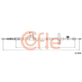 Handbremsseil für CHEVROLET von COFLE