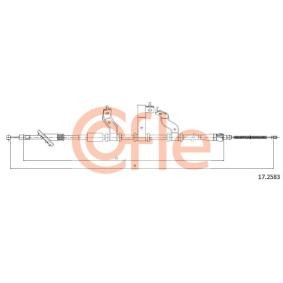 Handbremsseil 17.2583 von COFLE günstig für 27,51 € online kaufen