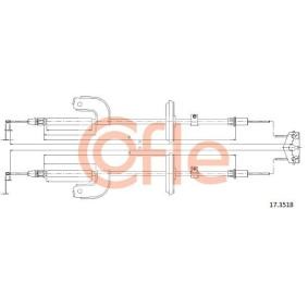 Handbremsseil 17.3518 von COFLE günstig für 87,75 € online kaufen