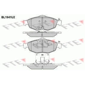 Bremsbeläge BL1941U2 von FTE günstig für 76,57 € online kaufen