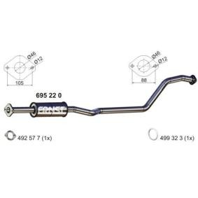 Acquista Marmitta centrale da ERNST 695220 a buon mercato per soli 105,99 €