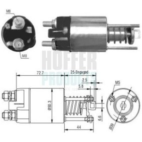 Compre Solenoide de arranque de HOFFER online para Panda Hatchback (141_) a preços moderados