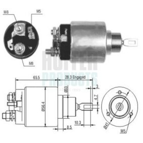 Acquista Elettromagnete motorino avviamento da HOFFER 6646106 a buon mercato per soli 31,90 €