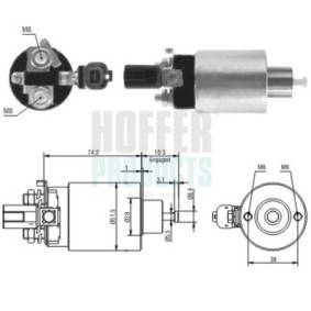 Acquista Elettromagnete motorino avviamento da HOFFER online per Pathfinder II (R50) a prezzi moderati