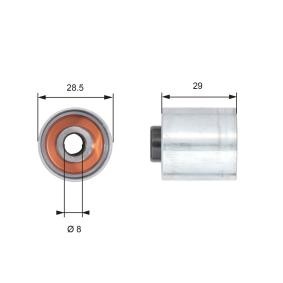 Umlenkrolle, Zahnriemen T42148 von GATES günstig für 32,04 € online kaufen