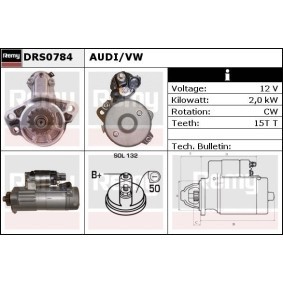 Anlasser für AUDI von DELCO REMY