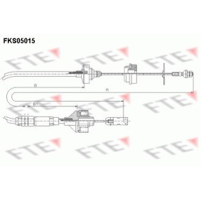 Kupplungsseil FKS05015 von FTE günstig für 23,88 € online kaufen