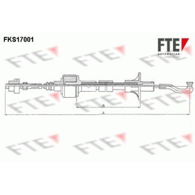 Kupplungsseil FKS17001 von FTE günstig für 16,50 € online kaufen