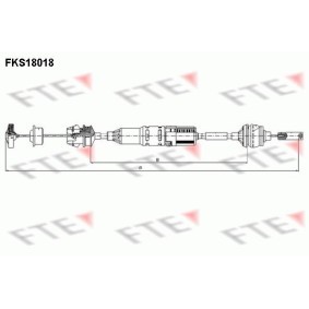 Kupplungsseil FKS18018 von FTE günstig für 32,99 € online kaufen