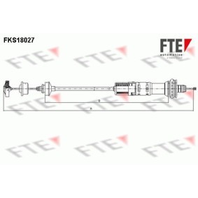 Kupplungsseil FKS18027 von FTE günstig für 27,21 € online kaufen