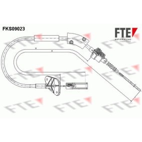 Kupplungsseil FKS09023 von FTE günstig für 26,20 € online kaufen