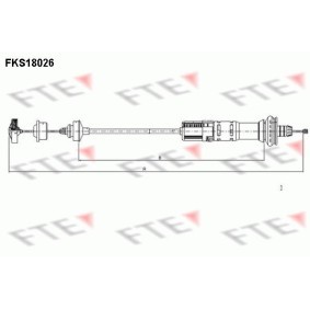 Kupplungsseil FKS18026 von FTE günstig für 24,66 € online kaufen