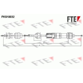 Kupplungsseil FKS18032 von FTE günstig für 37,78 € online kaufen