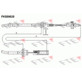 Kupplungsseil FKS09020 von FTE günstig für 22,95 € online kaufen