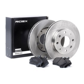 Achetez des Disques et plaquettes de freins RIDEX 3405B0085 à prix pour 76,99 €