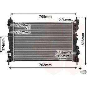 Acquista Radiatore motore da VAN WEZEL 01002119 a buon mercato per soli 126,42 €