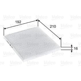 Compre Filtro, ar do habitáculo da VALEO 715807 a um preço baixo por 8,06 €
