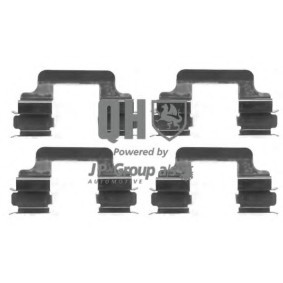 Zubehörsatz, Scheibenbremsbelag 1163750119 von JP GROUP günstig für 7,95 € online kaufen