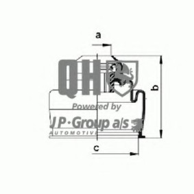 Faltenbalgsatz, Antriebswelle 3343700559 von JP GROUP günstig für 5,11 € online kaufen