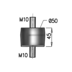 Gummistreifen, Abgasanlage 80949 DAF von DINEX