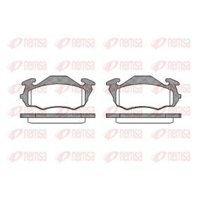 Achetez des Plaquettes de frein REMSA 0623.00 à prix pour 52,32 €