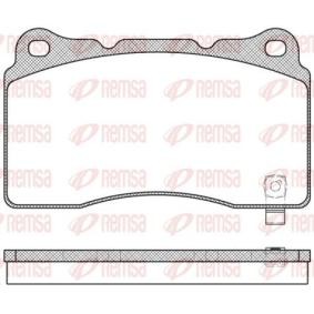Achetez des Plaquettes de frein REMSA 0666.04 à prix pour 41,07 €
