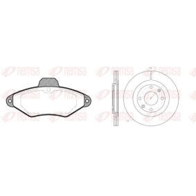 Comprar Kit de discos de freno y pastillas de REMSA 8438.00 a bajo precio de 101,31 €