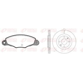 Comprar Kit de discos de freno y pastillas de REMSA 8659.01 a bajo precio de 143,56 €