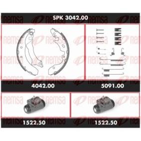 Bremsensatz, Trommelbremse des Herstellers REMSA - Originalware Artikelnummer: SPK 3042.00