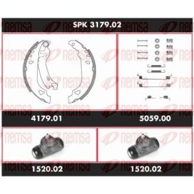 Comprar Kit frenos, disco de tambor de REMSA SPK 3179.02 a bajo precio de 86,04 €