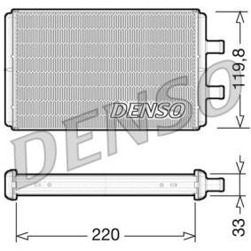 Wärmetauscher, Innenraumheizung für IVECO von DENSO