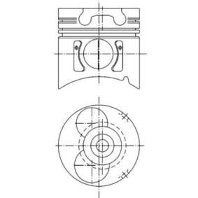 Achetez des Piston KOLBENSCHMIDT 99403600 à prix pour 172,29 €