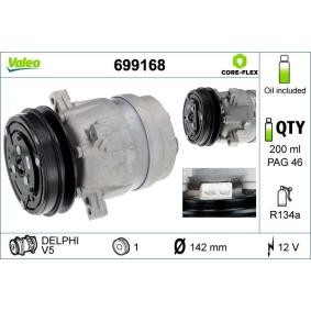 Klimakompressor 699168 von VALEO günstig für 230,68 € online kaufen