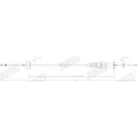 Acquista Cavo frizione da JURID 422835J a buon mercato per soli 40,45 €
