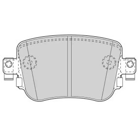 Bremsbeläge 573603J von JURID günstig für 26,87 € online kaufen