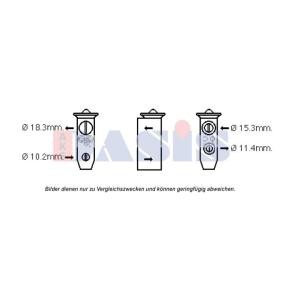 Acquista Valvola espansione climatizzatore da AKS DASIS 840264N a buon mercato per soli 57,13 €