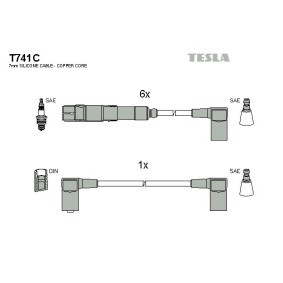 Zündleitungssatz T741C von TESLA günstig für 54,09 € online kaufen