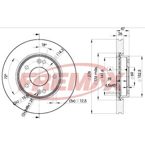 Bremsscheibe BD-3290 von FREMAX günstig für 82,48 € online kaufen