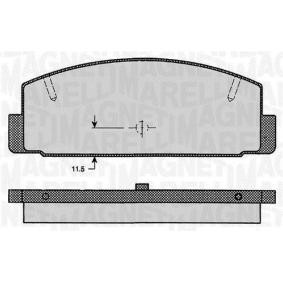 Bremsbeläge von MAGNETI MARELLI