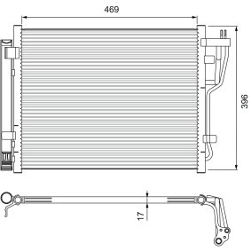 Klimakondensator 814070 von VALEO günstig für 112,81 € online kaufen