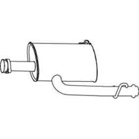 Achetez des Silencieux intermédiaire DINEX 66366 à prix pour 290,71 €