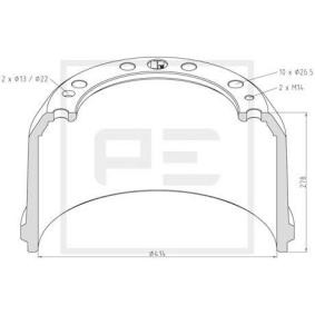 Bremstrommel 256.025-00A RENAULT TRUCKS von PETERS ENNEPETAL
