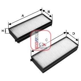 Comprar Filtro de habitáculo de SOFIMA S 3201 C a bajo precio de 58,55 €